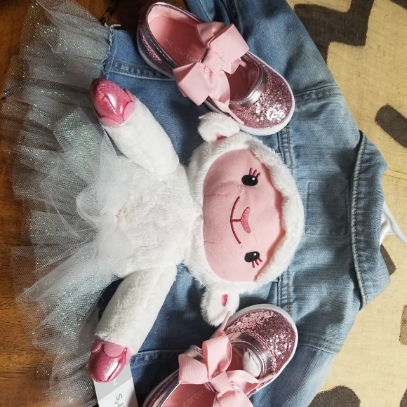 One of a kind Jean jacket Little Mermaid - Picture 8 of 8